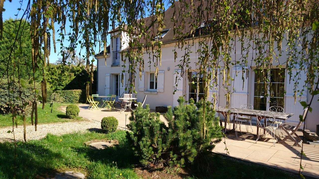 Chambre D'Elisabeth A La Ferme Montépilloy Dış mekan fotoğraf
